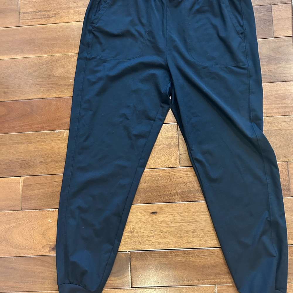 Zella Navy Jogger Sweatpants with Elastic Waistband